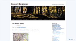 Desktop Screenshot of everydayprimate.org