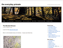 Tablet Screenshot of everydayprimate.org